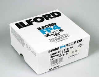 product Ilford FP4 Plus 125 ISO 35mm x 100 ft. Process Control Strips 