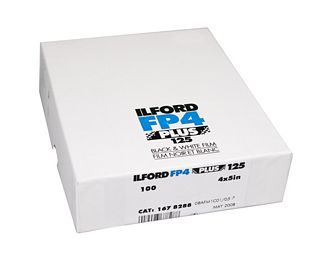 product Ilford FP4+ 125 ISO 4x5/100 sheets