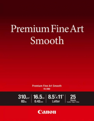 product Canon Premium Fine Art Smooth Inkjet Paper - 310gsm 8.5x11/25
