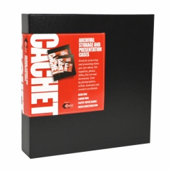 product Cachet Archival Presentation Box 11x12x1.5 D-Ring