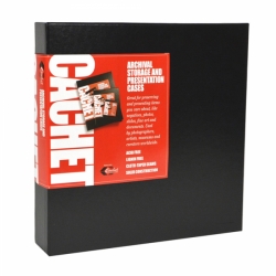 Cachet Archival Presentation Box 11x12x1.5 D-Ring