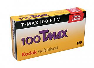 product Kodak TMAX 100 ISO 120 Size - 5 pack TMX Black & White Film