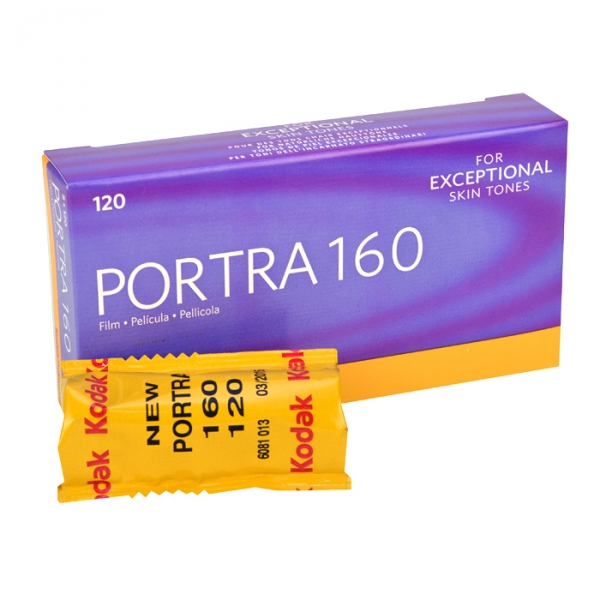 Kodak Portra 160 ISO 120 Size (Single Roll Unboxed) - Color Film