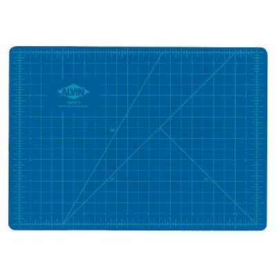 Alvin HM Series Blue/Gray Self-Healing Hobby Mat -18 in. x 24 in.