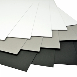 Arista Mat Board 13x19 4-ply Black/White  - 10 pack