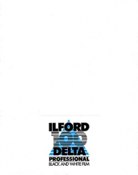 product Ilford Delta Pro 100 ISO 5x7/100 Sheets