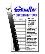 product Stouffer Transmission Step Wedge Gray Scale #T2115 - 21 Step (1/2 inch x 5 inch)