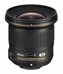 product Nikon AF-S Nikkor 20mm f/1.8G ED Lens (77mm Filter Size)