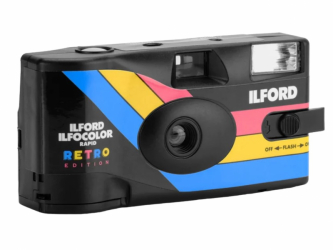 product Ilford Ilfocolor Retro Camera Black Box - Disposable Camera