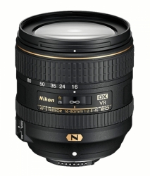 product Nikon AF-S DX Nikkor 16-80mm f/2.8-4E ED VR Zoom Lens (72mm Lens Filter)