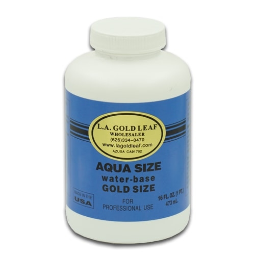 L.A. Gold Leaf Aquasize Gilding Adhesive - 8 oz.