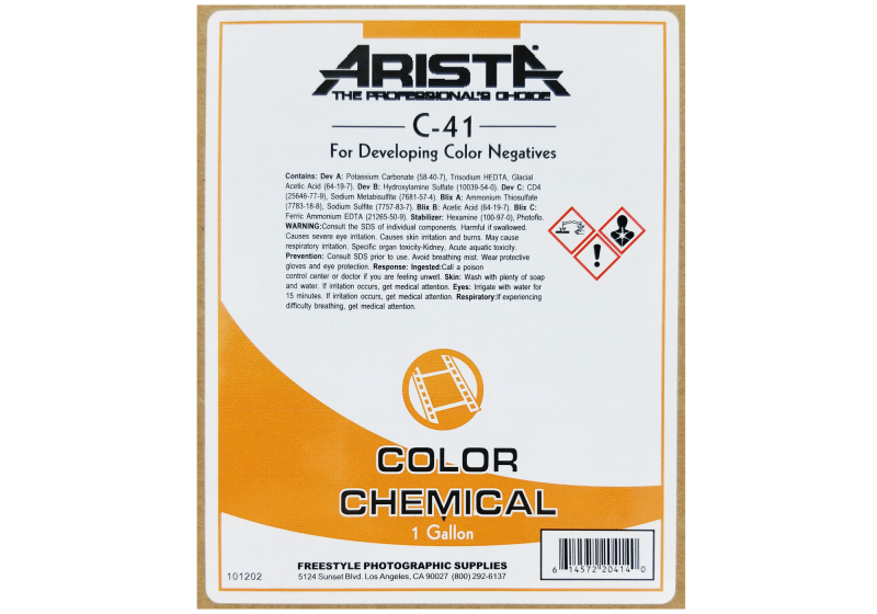 20414 Arista C41 Kit 1 gallon label