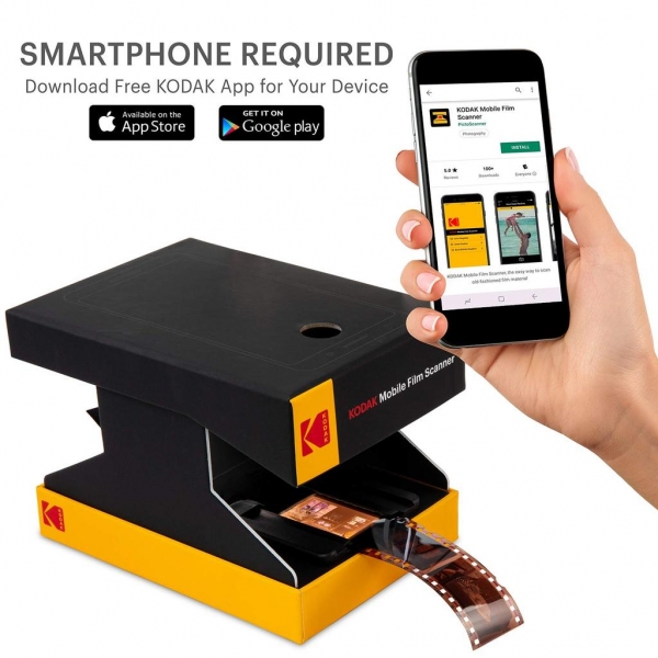 Mobile Film Scanner Scan & Save Old 35mm Films & Slides With your Smartphone Camera