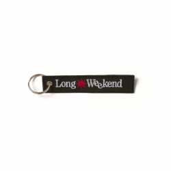 product Moment Long Weekend Jet Key Tag