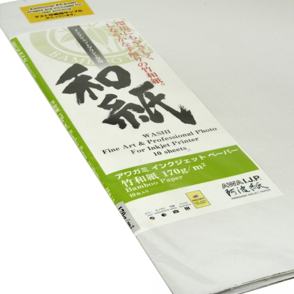 Awagami Bamboo 170gsm Fine Art Inkjet Paper A1/10 Sheets