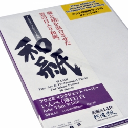 product Awagami Inbe Thin White Inkjet Paper - 70gsm A4/20 Sheets