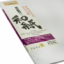 product Awagami Inbe Thick White Inkjet Paper - 125gsm A1/10 Sheets