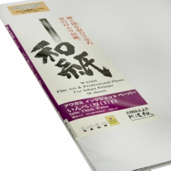 Awagami Inbe Thick White 125gsm Fine Art Inkjet Paper A2/10 Sheets