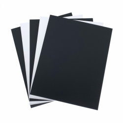 product Crescent Mat Board 8x10 4-Ply Black/White with White Core - 25 pack
