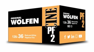 product Wolfen PF2 3 ISO 35mm x 36exp. Black and White Film