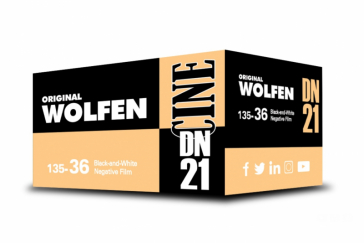 product Wolfen DN21 13 ISO 35mm x 36exp. Black and White Film