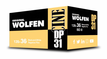 product Wolfen DP31 8 ISO 35mm x 36exp. Black and White Film