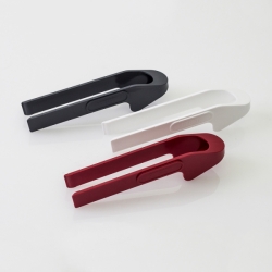 Kalt Plastic Print Tongs with Rubber Tips (2-Pack)