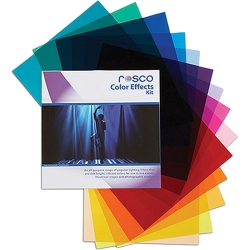 product Rosco Color Effects Kit - 15 Different Color Filter Sheets 12 in. x 12 in. 