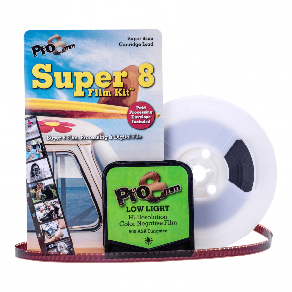 Pro8mm Super 8 Film Kit <br>Low Light ISO 500 (Tungsten Balanced)