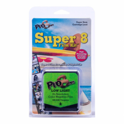 product Pro8mm Super 8 Film Kit Low Light ISO 500 (Tungsten Balanced) - Color Film