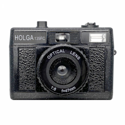 product Holga 135FC 35mm Film Camera - Black Sparkle