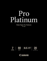 product Canon Photo Pro Platinum Glossy Inkjet Paper - 300gsm 8.5x11/20