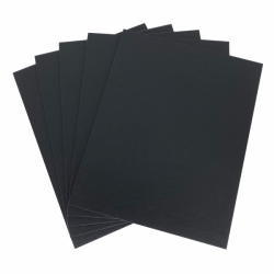 product Crescent Mat Board 8x10 4-Ply Black Both Sides with Black Core - 25 pack
