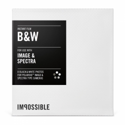 Impossible Instant Black and White Film for Image/Spectra Cameras - 4x4.1