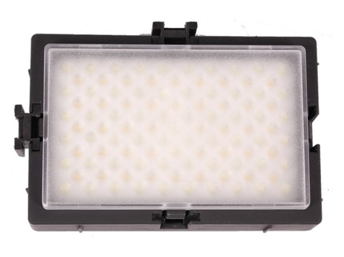 The Dotline 110 LED Video and DSLR Light with variable light output with variable color temperature