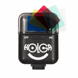 Holga Electronic Flash with Built-in Color Filters