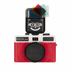 product Holga 135BC 35mm Film Camera Kit with Holga Electronic Flash with Color Filters