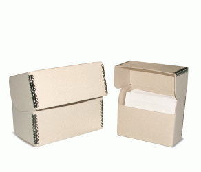 product Printfile Tan FlipTop Box for 4x5 