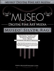 product Museo Silver Rag Inkjet Paper - 300gsm 60 in. x 50 ft. Roll
