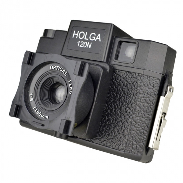 The Holga Double Filter Holder slips easily over the lens of your Holga 120 or 35mm cameras.