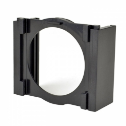 Add this additonal filter holder to your Holga Filter Holder to be able to use two filter at once. 