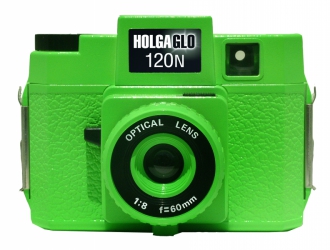 HolgaGlo 120N Plastic Medium Format Camera - Neon Green
