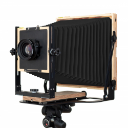 product Intrepid 8x10 Film Camera  - Black Bellows