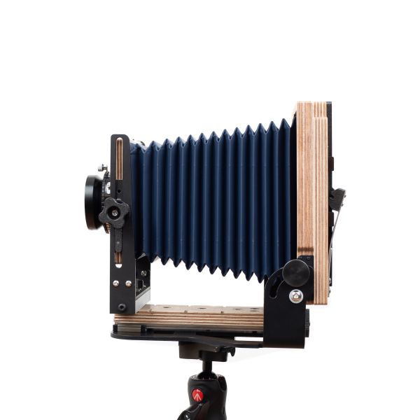 The Intrepid 4x5 Film Camera - Blue Bellows