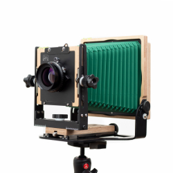 product Intrepid 4x5 Film Camera - Green Bellows