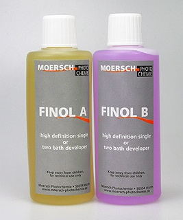 product Moersch Finol Film Developer - 2 x 100 ml concentrate