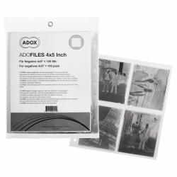 product Adox ADOFILE Negative Sleeves for 4x5 - 100 pack 