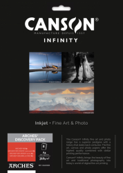 product Canson Arches® Discovery Sample Pack Inkjet Paper 8.5x11/8 Sheets