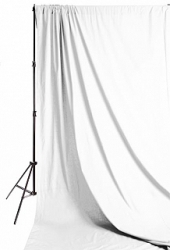 product Savage Accent Solid Muslin Background 10 foot by 12 foot White