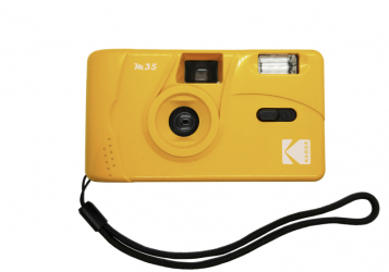 product Kodak M35 35mm Film Camera with Flash - Yellow